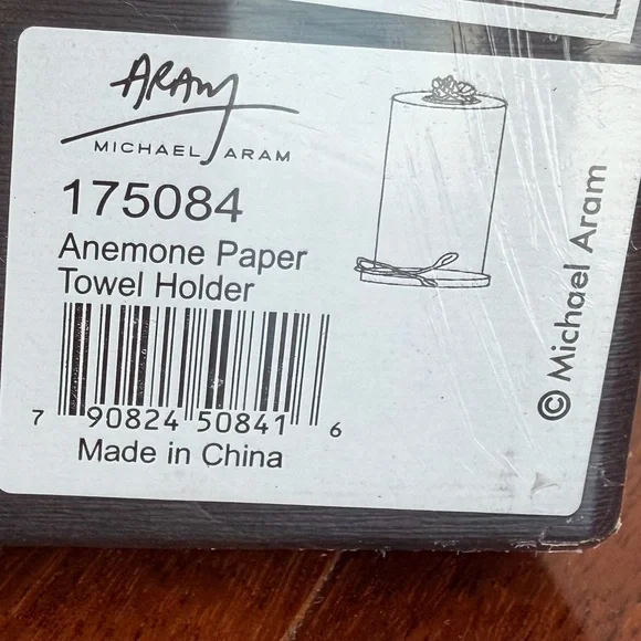 Michael Aram Anemone Paper Towel Holder - Picture 5 of 5